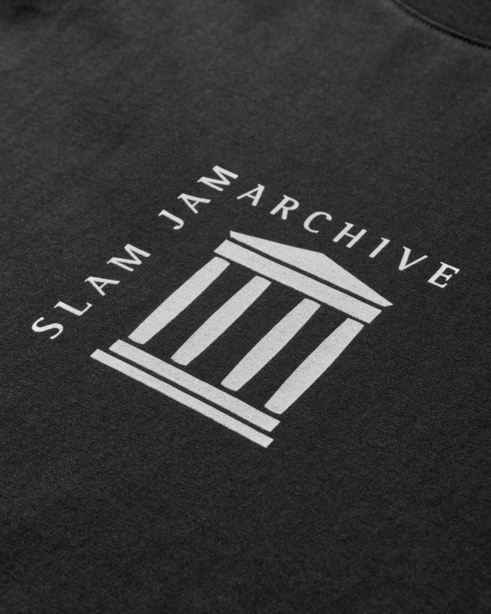 Slam Jam Temple T-Shirt Black T-Shirts Shortsleeve SJPRTEMPLE BLK