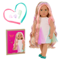 Our Generation 18" Hair Grow Doll Tessie & Accessories