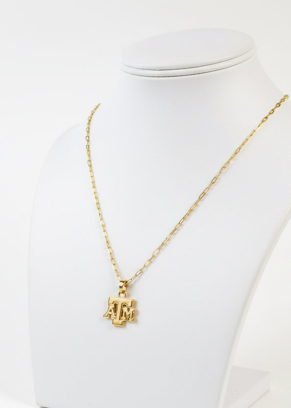 Texas A&M Pendant Necklace