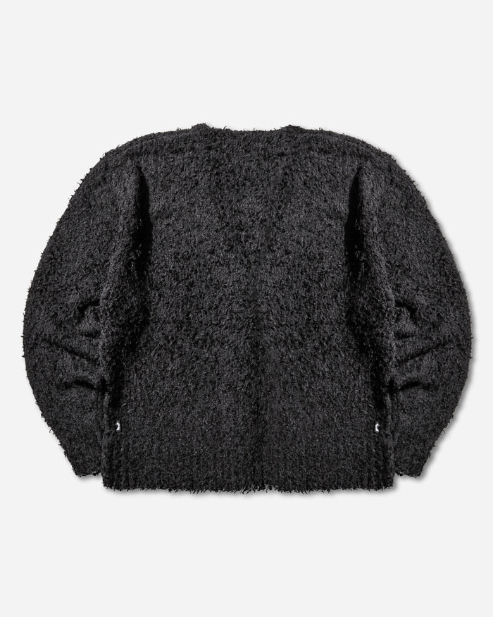 Stüssy Textured Cardigan Black Knitwears Cardigans 117291SJ 0001