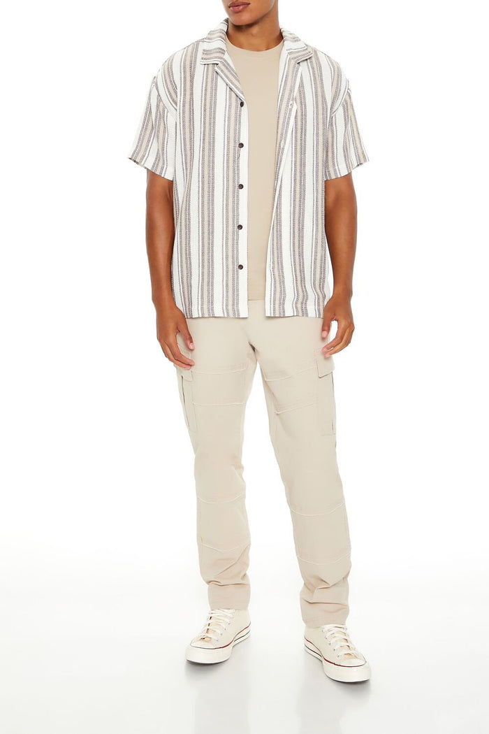 Textured Striped Shirt