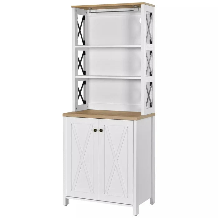 Thalia Kitchen Pantry Cabinet Hutch Canva Home