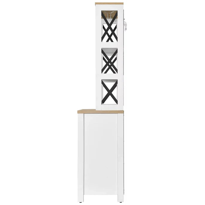 Thalia Kitchen Pantry Cabinet Hutch Canva Home