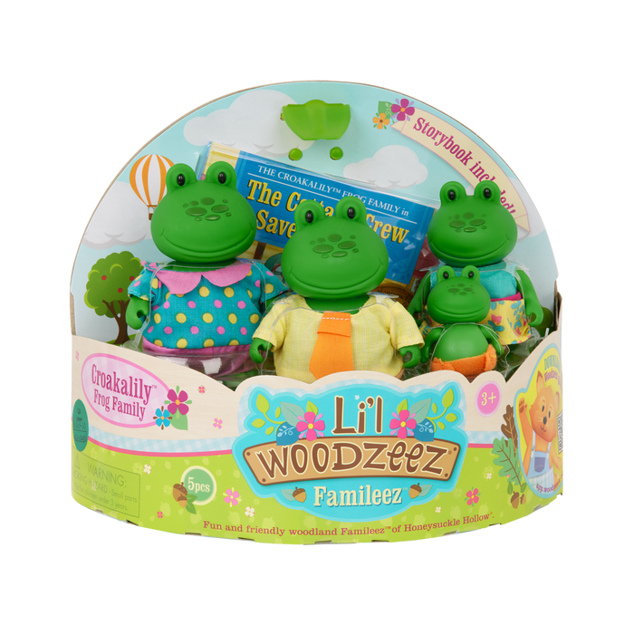 The Croakalily Frogs - Li’l Woodzeez