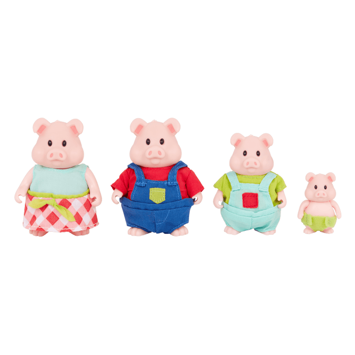 The Curlicue Pigs (New Look) - Li’l Woodzeez