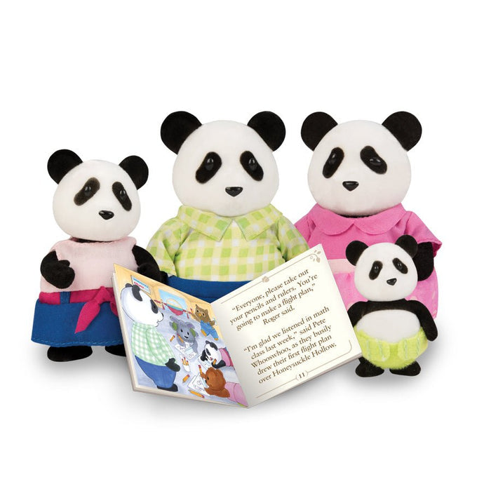 Woodzeez Family of 4 Pandas