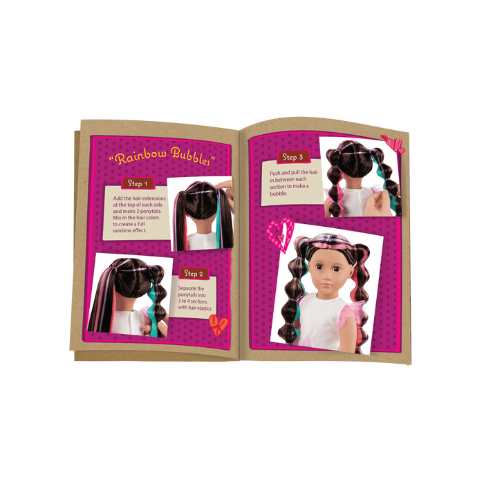 Our Generation 18-inch Rainbow Hair Grow Doll Tina