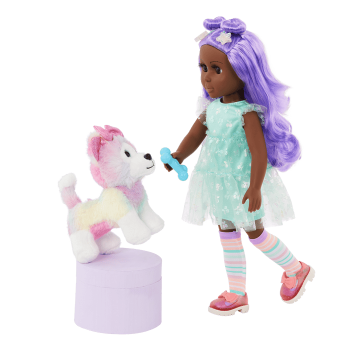 Glitter Girls Toby & GG Portable Doghouse Set