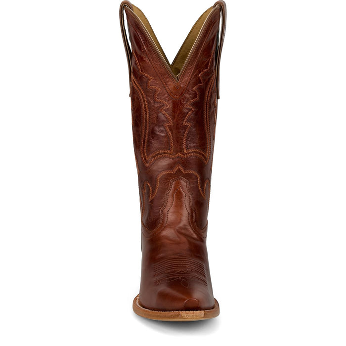 Tony Lama Women's Val 12" Western Boot in Brown