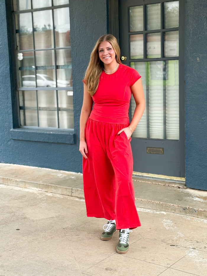 Too good mineral washed set top