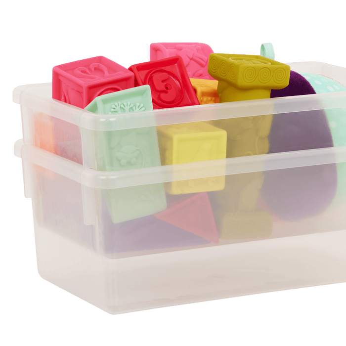 Kids playroom bin storage organizer shelf