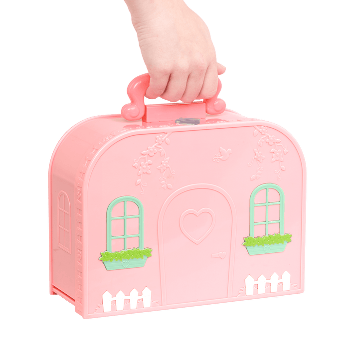 Bunkbed playset in carry case