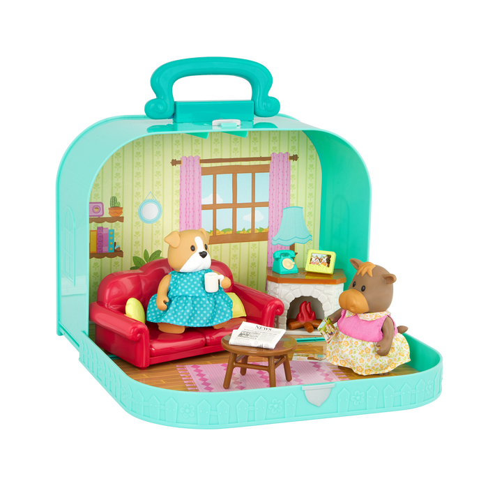 Woodzeez Living Room Travel Suitcase Set