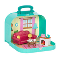 Living room playset in carry case