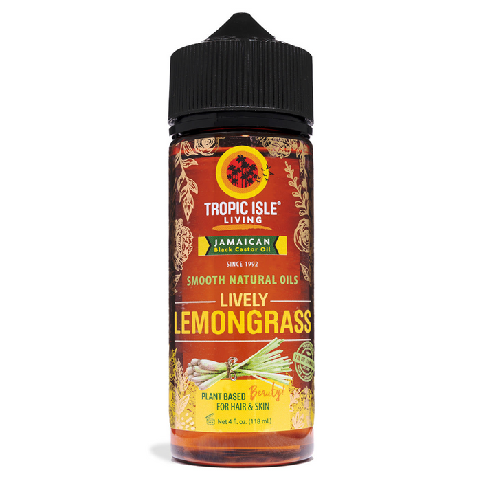 Tropic Isle Living Smooth Natural Oils Lively Lemongrass 4oz