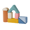Soft sensory foam blocks for babies architectural building blocks