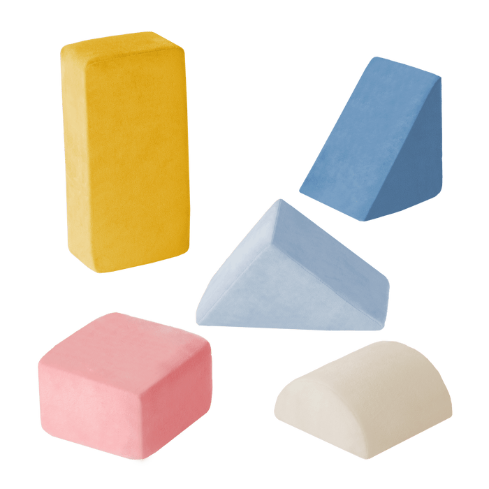 Soft sensory foam blocks for babies architectural building blocks
