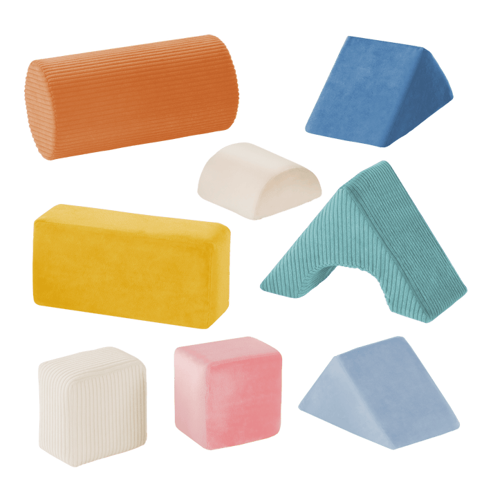 Soft sensory foam blocks for babies architectural building blocks