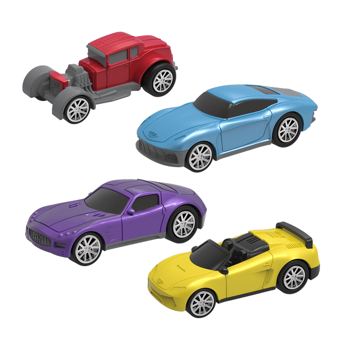 Pull-back toy car set