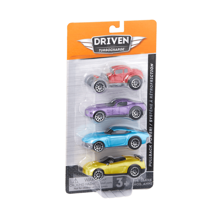 Pull-back toy car set