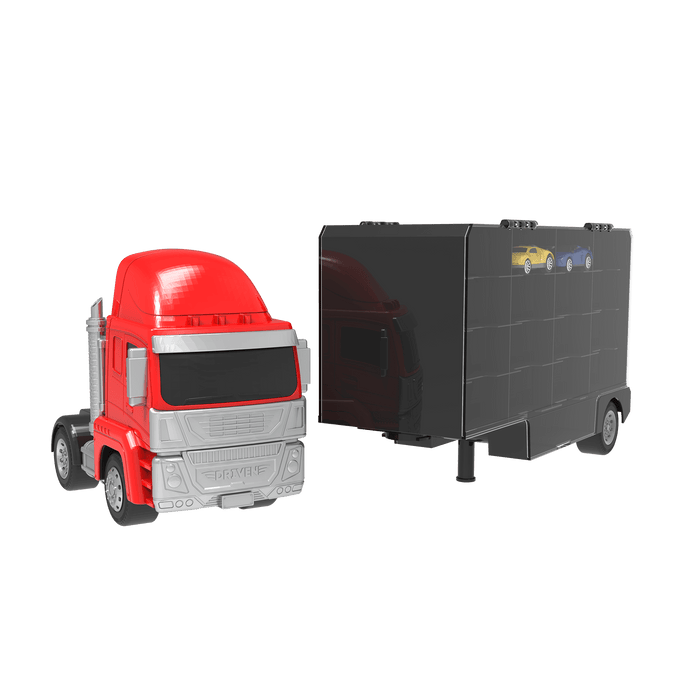 Driven Pull-Back Flat Face Carrier Truck