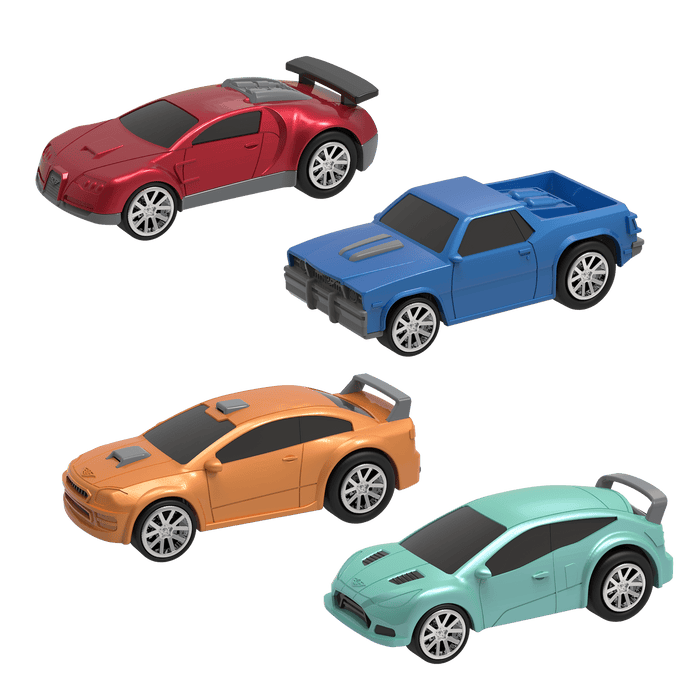 Pull-back toy car set