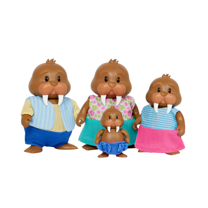 Tuskaroo Walrus Family - Li’l Woodzeez