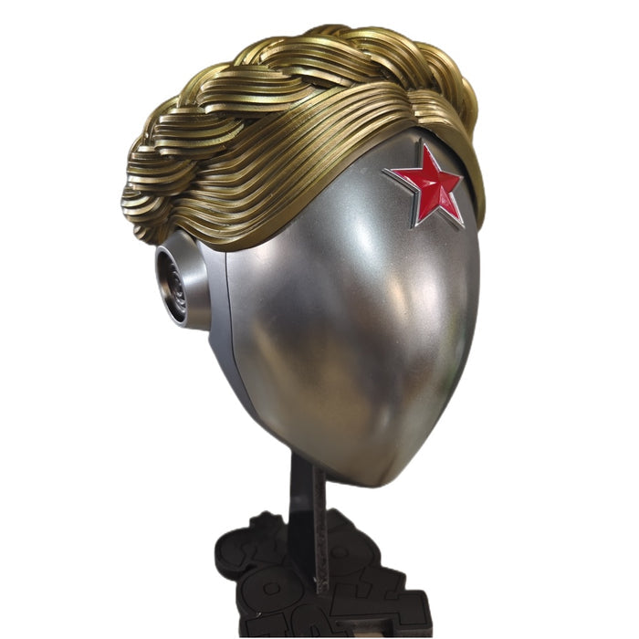 Twin Robot Dancers Helmet - Game Atomic Heart Replica Prop - Women Fancy Mask