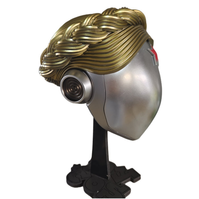 Twin Robot Dancers Helmet - Game Atomic Heart Replica Prop - Women Fancy Mask