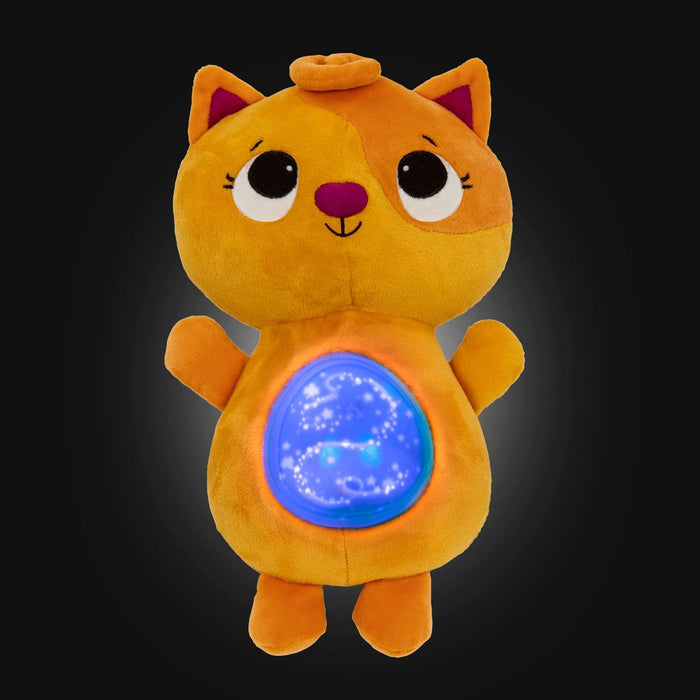 Light-up musical cat plushie