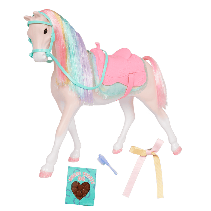 Glitter Girls Twinkle horse with rainbow mane