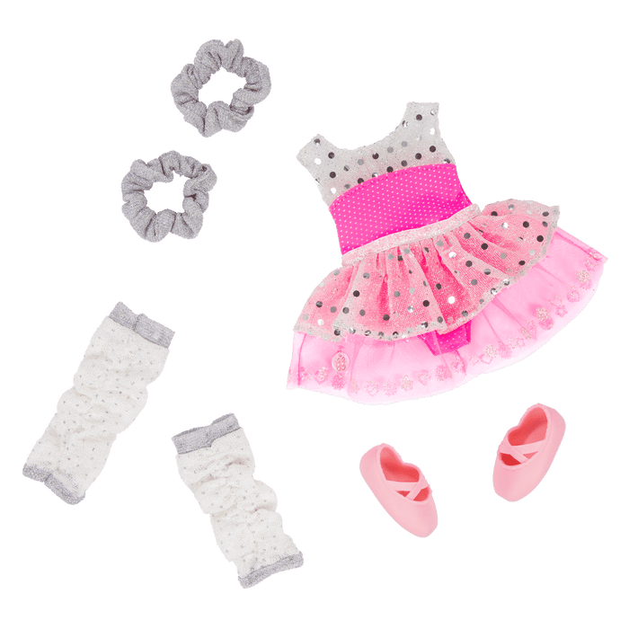 Ballerina outfit for 14-inch doll