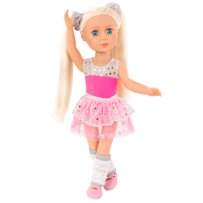 Ballerina outfit for 14-inch doll