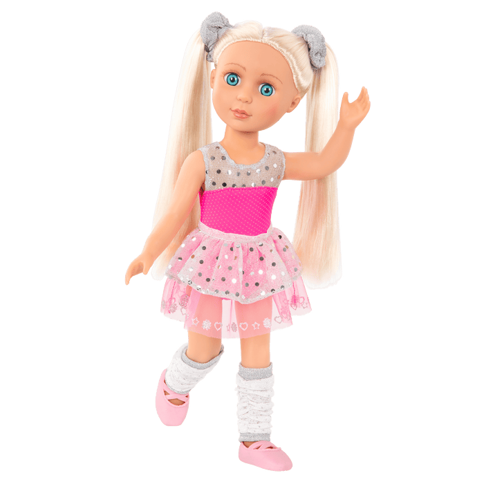 Ballerina outfit for 14-inch doll