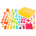Bristle building blocks set toddler STEM toys