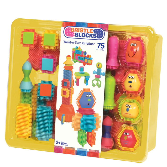 Bristle building blocks set toddler STEM toys