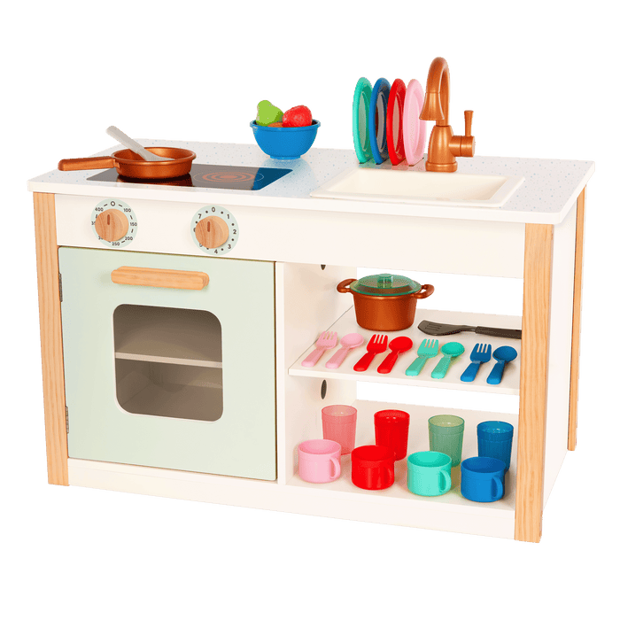 Pretend kitchen set