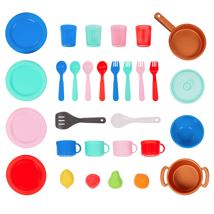 Pretend kitchen set