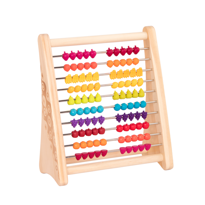 Wooden abacus.