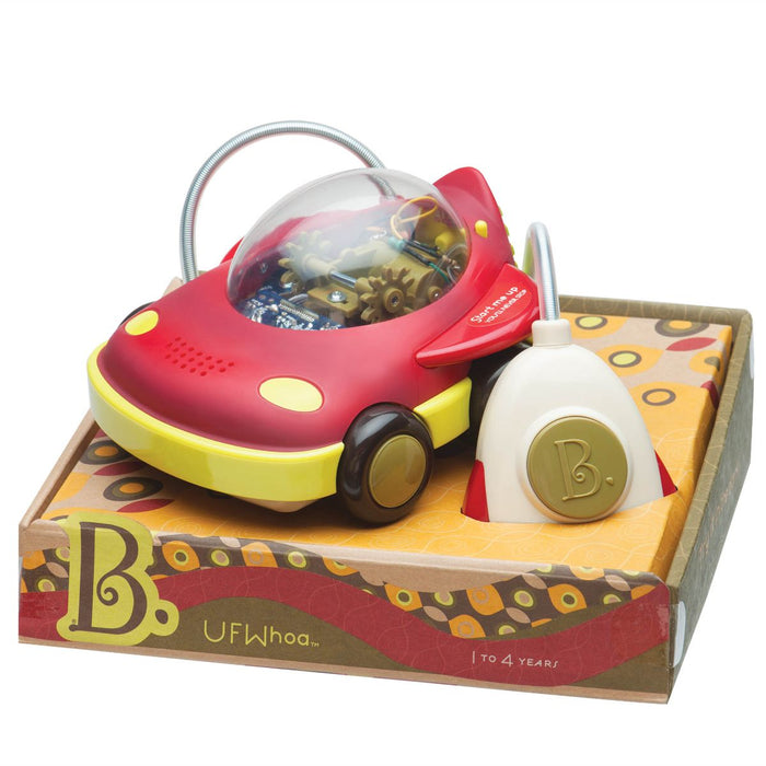 Space-themed remote control toy car