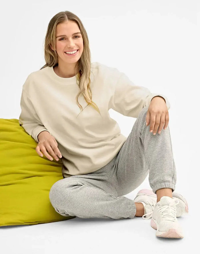 Unisex Air-layered CVC Crew Nech Sweater FL05 Metro Workwear.