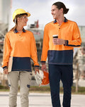 Unisex Hi Vis Sustainable Cool Breeze Safety Polo Shirt SW90 - Allsorts Workwear