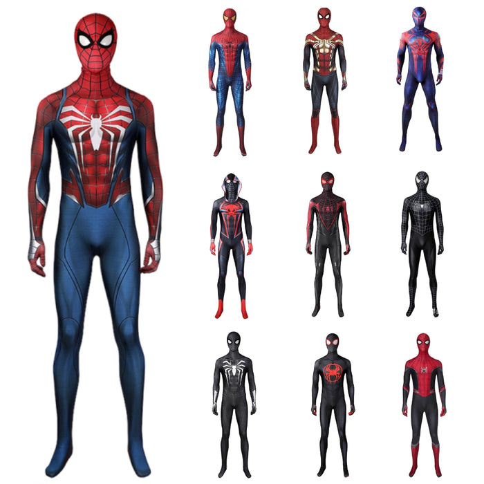 Venom Bodysuit Costume - Symbiote Spiderman Jumpsuit for Adults - Halloween & Cosplay