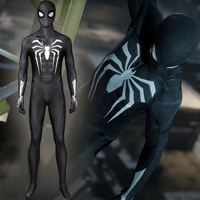 Venom Bodysuit Costume - Symbiote Spiderman Jumpsuit for Adults - Halloween & Cosplay