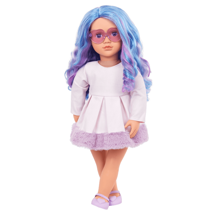 Our Generation 18-inch Multicolored Hair Doll Veronika
