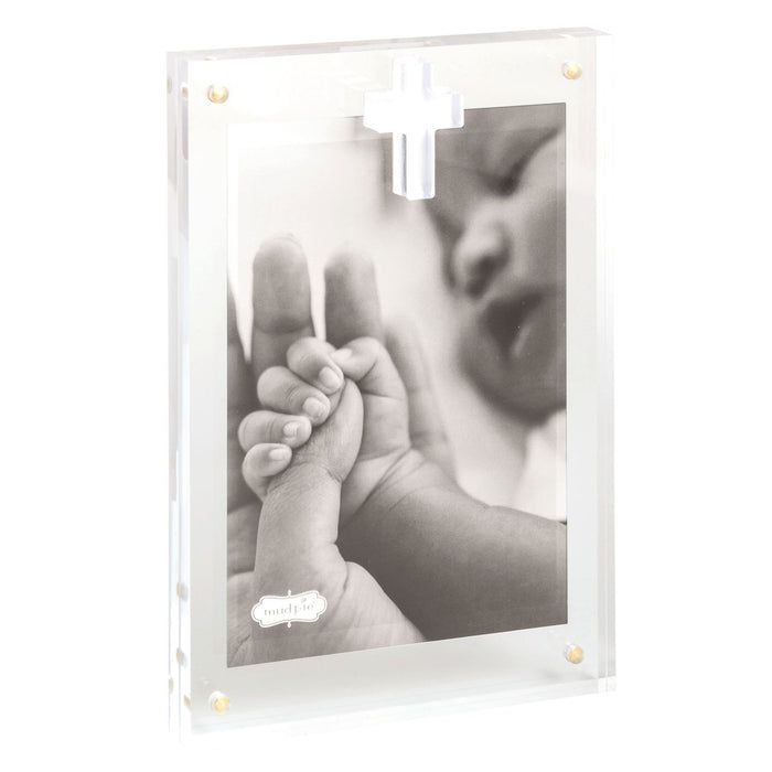 Vertical Layered Cross Acrylic Frame