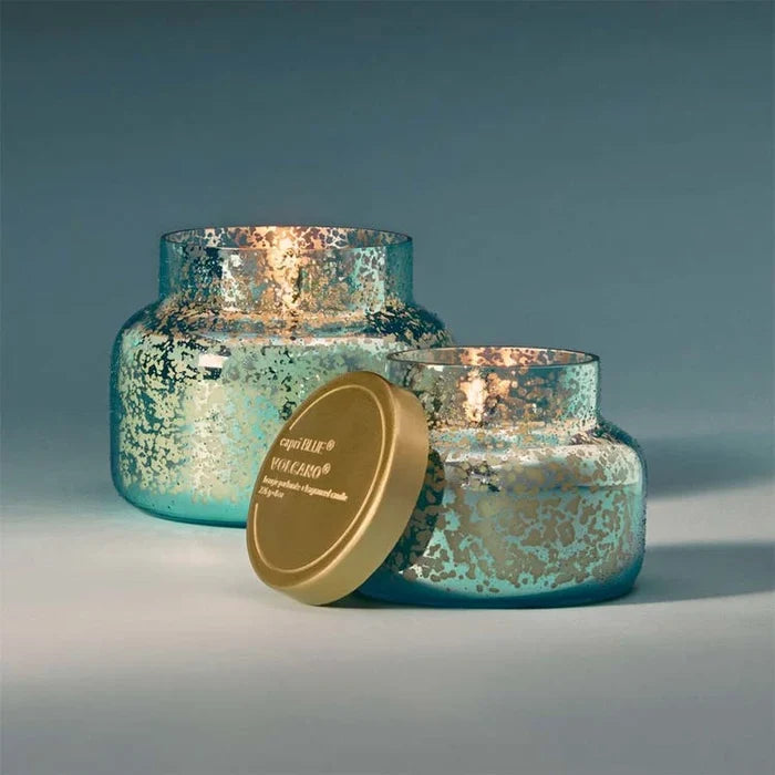 Volcano Aqua Opaline Signature Jar