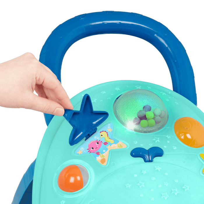 Interactive whale walker.