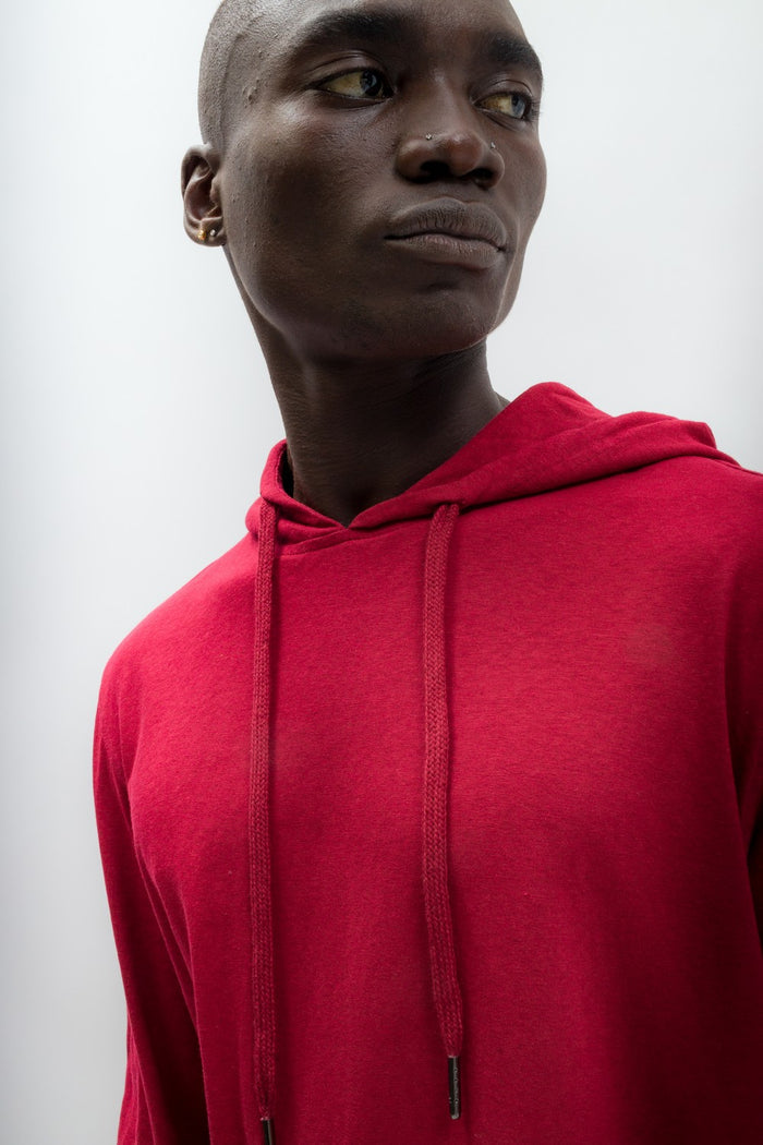 Waverunner | Men's Anti-Stain Linen Cotton Blend Lightweight Hoodie