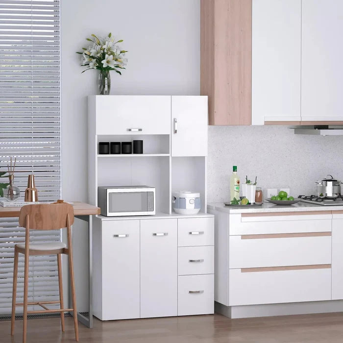Wendy Kitchen Pantry Cabinet Hutch Canva Home